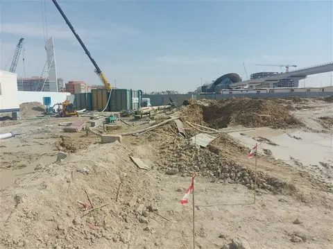 California By Sd, Al Furjan construction progress — 6 February 2025, 1.05% complete, photo 2 of 4