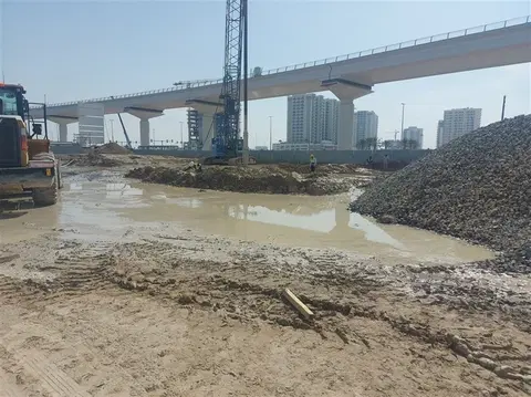 California By Sd, Al Furjan construction progress — 6 February 2025, 1.05% complete, photo 3 of 4