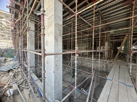 California By Sd, Al Furjan construction progress — 17 June 2026, 15.03% complete, photo 3 of 5