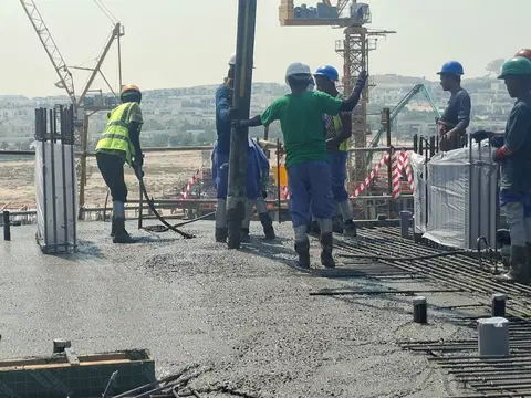California By Sd, Al Furjan construction progress — 28 September 2026, 24.49% complete, photo 6 of 6