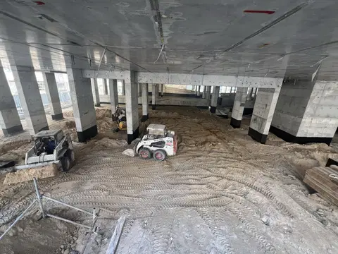 California By Sd, Al Furjan construction progress — 28 September 2026, 24.49% complete, photo 1 of 6