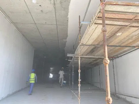 Binghatti Amber, Jumeirah Village Circle construction progress — 11 January 2024, 35.00% complete, photo 4 of 12