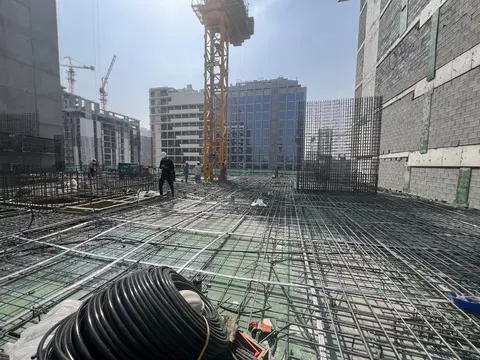 Q Gardens Lofts 2, JVC District 12 construction progress — 5 February 2026, 29.60% complete, photo 2 of 5