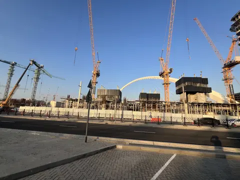 Ход строительства Casa Canal, Al Wasl — 7 января 2026, готовность 17.19%, снимок 1 из 4