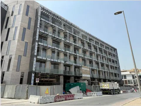 Ход строительства The Residence by Prestige One, Jumeirah Village Circle — 16 сентября 2025, готовность 83.37%, снимок 2 из 8