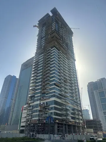 Uh West By Ellington, Jumeirah Lakes Towers construction progress — 11 June 2026, 71.29% complete, photo 10 of 11