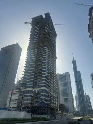 Uh West By Ellington, Jumeirah Lakes Towers construction progress — 11 June 2026, 71.29% complete, photo 7 of 11