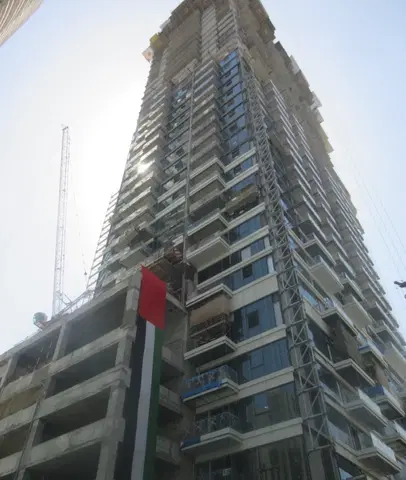 Uh East By Ellington, Jumeirah Lakes Towers construction progress — 11 June 2026, 46.80% complete, photo 6 of 14
