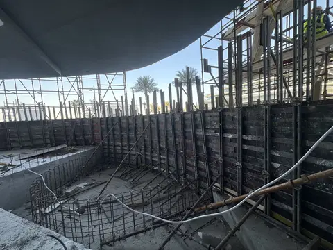 SLS Residences The Palm, The Palm Crescent construction progress — 19 February 2026, 41.56% complete, photo 6 of 9