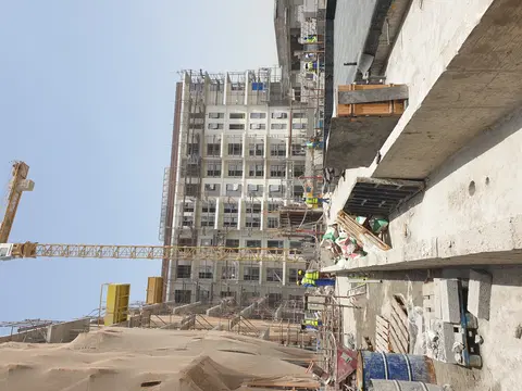 Ход строительства The Hamilton, Town Square — 3 июля 2025, готовность 63.07%, снимок 6 из 7
