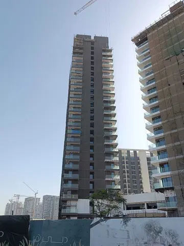 Ход строительства Greenside Residence, Dubai Hills Estate — 4 июня 2026, готовность 87,01%, снимок 14 из 14