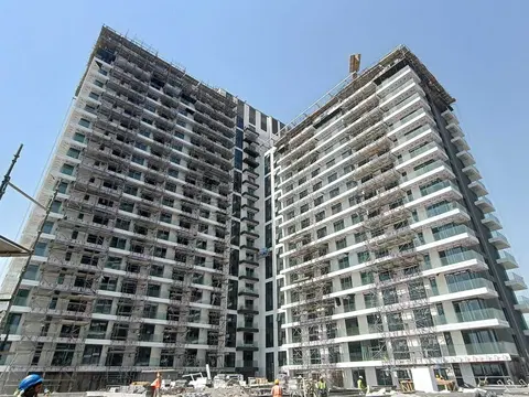 Ход строительства Greenside Residence, Dubai Hills Estate — 4 июня 2026, готовность 87,01%, снимок 2 из 14