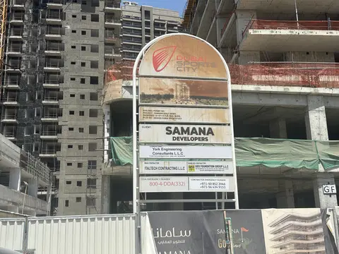 Ход строительства Samana Golf Views, Sports City — 1 июня 2026, готовность 35,01%, снимок 6 из 8