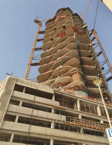 Ход строительства Volga Tower, Jumeirah Village Triangle — 25 июня 2026, готовность 37,93%, снимок 3 из 12