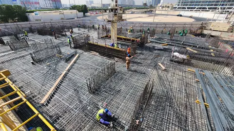 Elitz 3 by Danube, JVC District 13 construction progress — 19 November 2025, 20.00% complete, photo 5 of 7