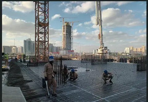 Elitz 3 by Danube, JVC District 13 construction progress — 4 February 2026, 25.89% complete, photo 3 of 6