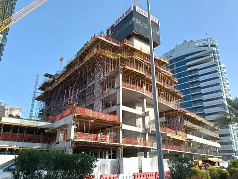 Elitz 3 by Danube, JVC District 13 construction progress — 4 February 2026, 25.89% complete, photo 5 of 6