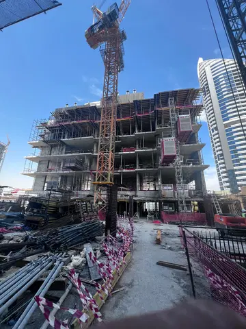 Elitz 3 by Danube, JVC District 13 construction progress — 12 May 2026, 32.49% complete, photo 7 of 11