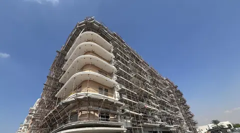 Ход строительства The Mayfair, Town Square — 9 января 2026, готовность 72.75%, снимок 5 из 9
