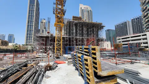 Ход строительства Baccarat Hotel & Residences Dubai, Downtown Dubai — 2 июня 2026, готовность 18,05%, снимок 1 из 8