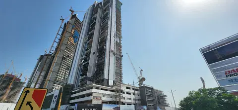Anwa Aria By Omniyat, Maritime City construction progress — 3 July 2026, 73.54% complete, photo 8 of 22