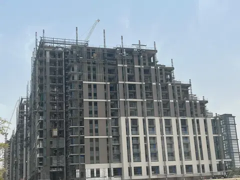 Parkside Views, Dubai Hills Estate construction progress — 23 July 2025, 58.08% complete, photo 2 of 8