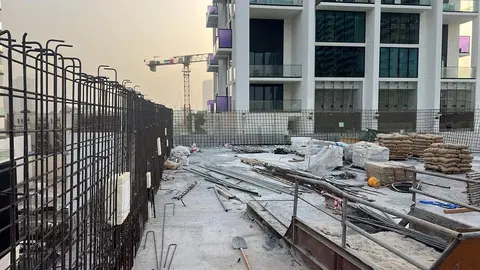 Riviera Chalet, JVC District 10 construction progress — 7 November 2025, 39.64% complete, photo 10 of 11
