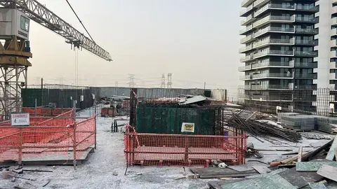 Riviera Chalet, JVC District 10 construction progress — 7 November 2025, 39.64% complete, photo 6 of 9