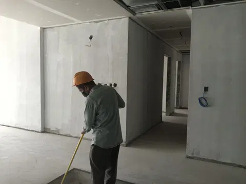 Riviera Chalet, JVC District 10 construction progress — 26 March 2026, 61.45% complete, photo 7 of 10