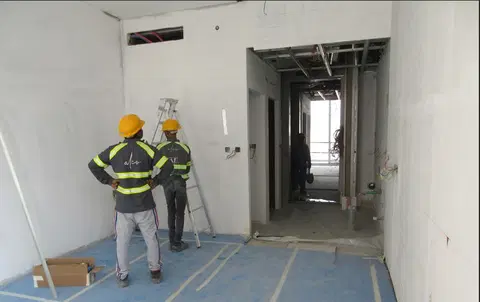 Rove Home Residences, Downtown Dubai construction progress — 3 November 2025, 40.18% complete, photo 3 of 9