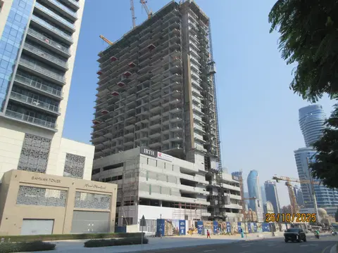 Rove Home Residences, Downtown Dubai construction progress — 3 November 2025, 40.18% complete, photo 2 of 9