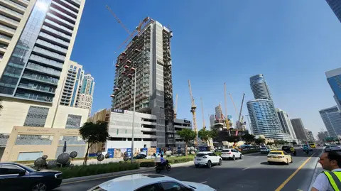 Rove Home Residences, Downtown Dubai construction progress — 16 February 2026, 53.21% complete, photo 4 of 11