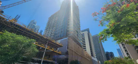 Ход строительства Rove Home Residences, Downtown Dubai — 9 июня 2026, готовность 62,69%, снимок 9 из 9