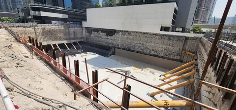 77s, Business Bay construction progress — 10 September 2026, 13.74% complete, photo 5 of 5