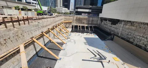 77s, Business Bay construction progress — 10 September 2026, 13.74% complete, photo 3 of 5