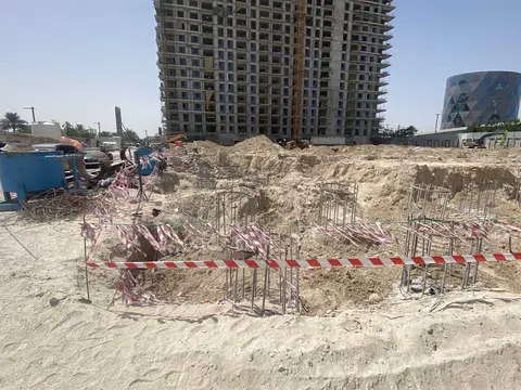 Ход строительства Parkside Hills, Dubai Hills Estate — 3 сентября 2024, готовность 4.16%, снимок 3 из 6