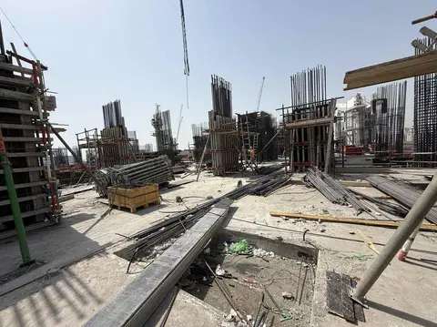 Ход строительства Parkside Hills, Dubai Hills Estate — 29 мая 2025, готовность 20.64%, снимок 1 из 6