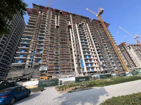 Ход строительства Parkside Hills, Dubai Hills Estate — 27 января 2026, готовность 46.25%, снимок 7 из 10