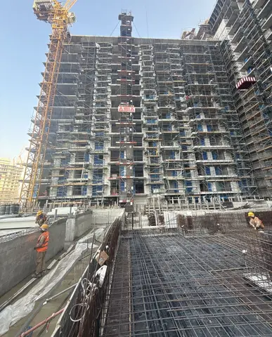Ход строительства Parkside Hills, Dubai Hills Estate — 27 января 2026, готовность 46.25%, снимок 4 из 10