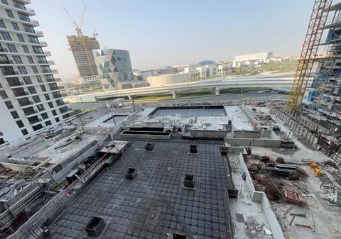 Ход строительства Parkside Hills, Dubai Hills Estate — 27 января 2026, готовность 46.25%, снимок 3 из 10