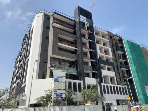Ход строительства Maya Residences 5, JVT District 1 — 1 марта 2024, готовность 63.83%, снимок 2 из 6