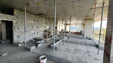 Olivia Residences, Dubai Investments Park construction progress — 13 May 2026, 30.79% complete, photo 3 of 9