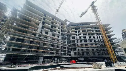 Elara 1, Elara construction progress — 30 April 2026, 53.56% complete, photo 6 of 8