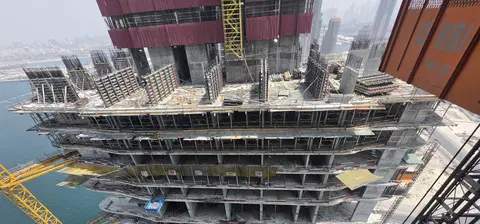 Oceanz 2 By Danube, Maritime City construction progress — 25 August 2026, 42.03% complete, photo 3 of 7