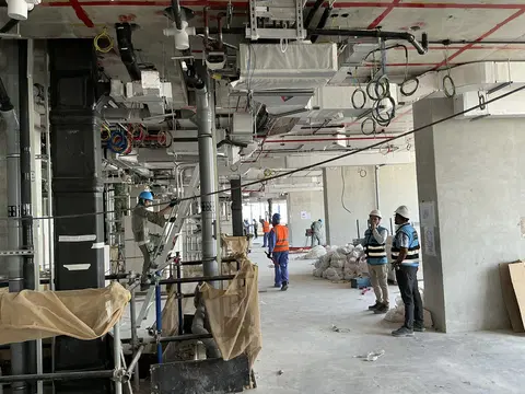 Ход строительства Sobha Seahaven Tower B & C, Dubai Marina — 17 марта 2026, готовность 26.89%, снимок 11 из 21