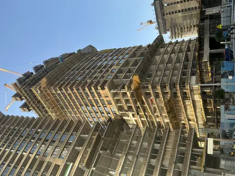 Ход строительства Sobha Seahaven Tower B & C, Dubai Marina — 11 июня 2026, готовность 32,23%, снимок 1 из 4