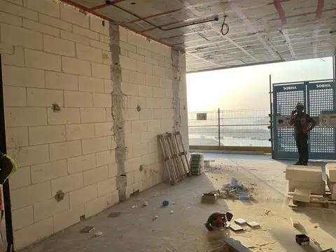 Ход строительства Sobha Seahaven Tower B & C, Dubai Marina — 18 сентября 2026, готовность 40.20%, снимок 6 из 7