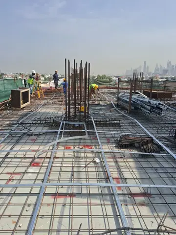 The Rings, Jumeirah 2 construction progress — 25 March 2026, 24.30% complete, photo 5 of 12