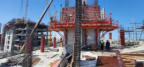 The Rings, Jumeirah 2 construction progress — 8 June 2026, 28.58% complete, photo 6 of 8