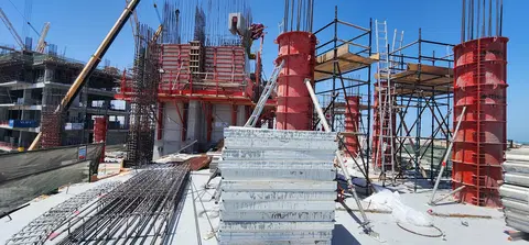 The Rings, Jumeirah 2 construction progress — 8 June 2026, 28.58% complete, photo 4 of 8